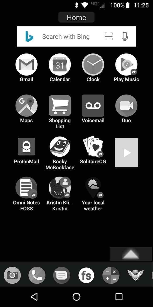 LaunchTime Homescreen screenshot