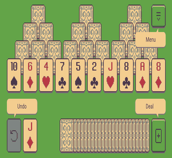 TriPeaks screenshot