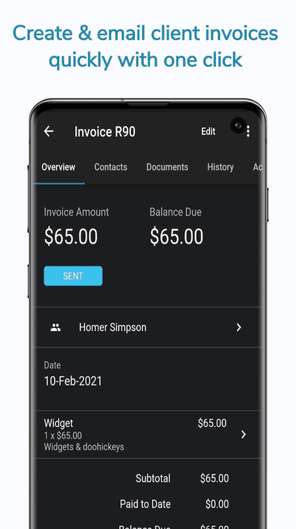 Invoice Ninja screenshot