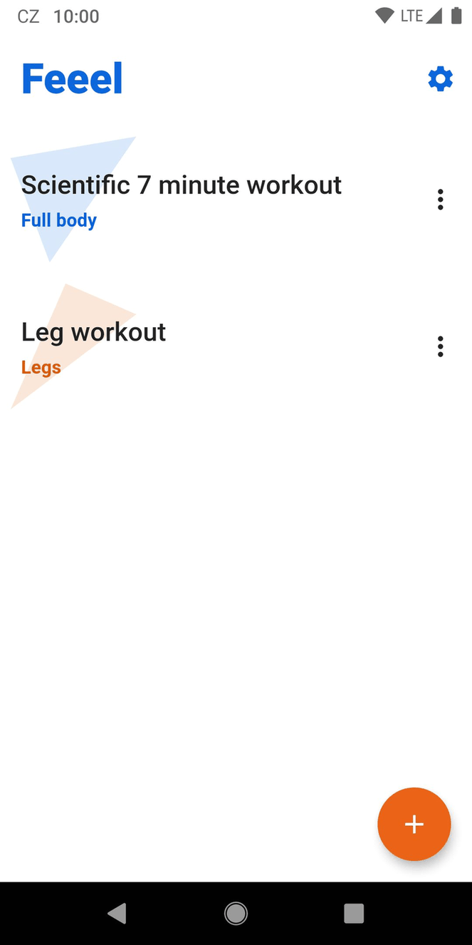 Feeel screenshot