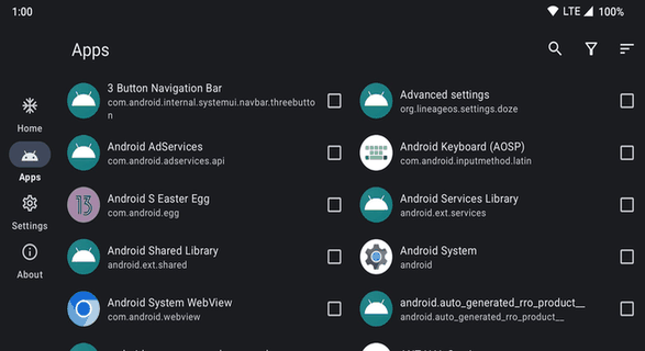 Hail screenshot