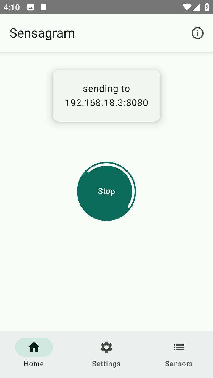 Sensa Gram screenshot