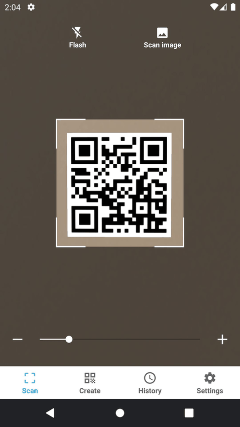 QR Barcode Scanner screenshot