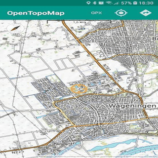 OpenTopoMap Viewer screenshot