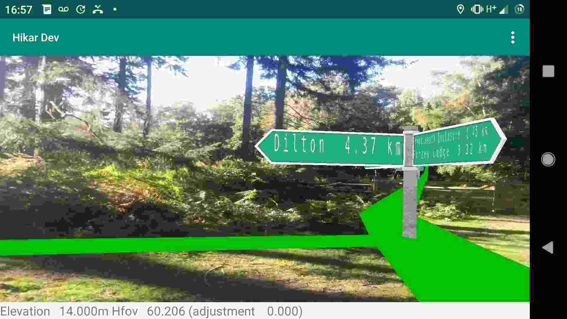 Hikar screenshot
