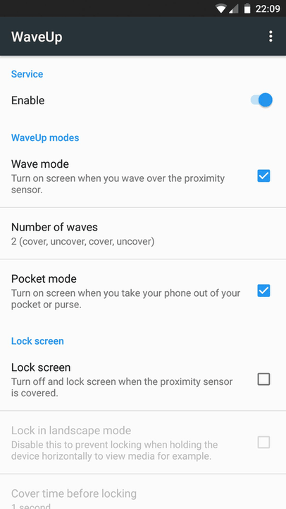 WaveUp screenshot