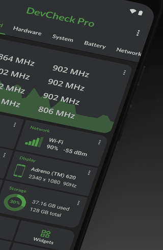 DevCheck screenshot