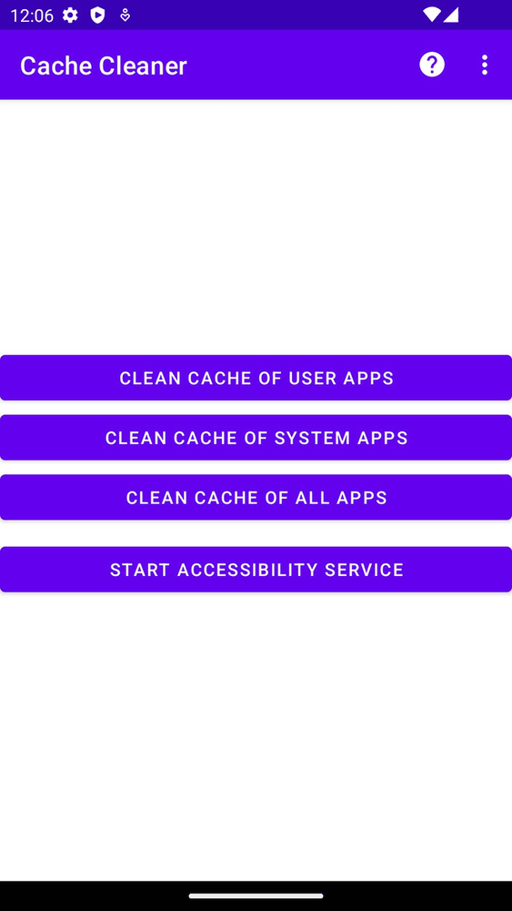 Cache Cleaner screenshot