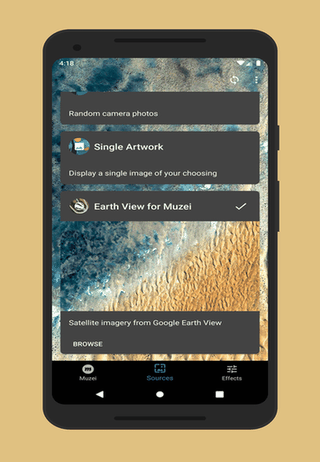 Earth View for Muzei screenshot