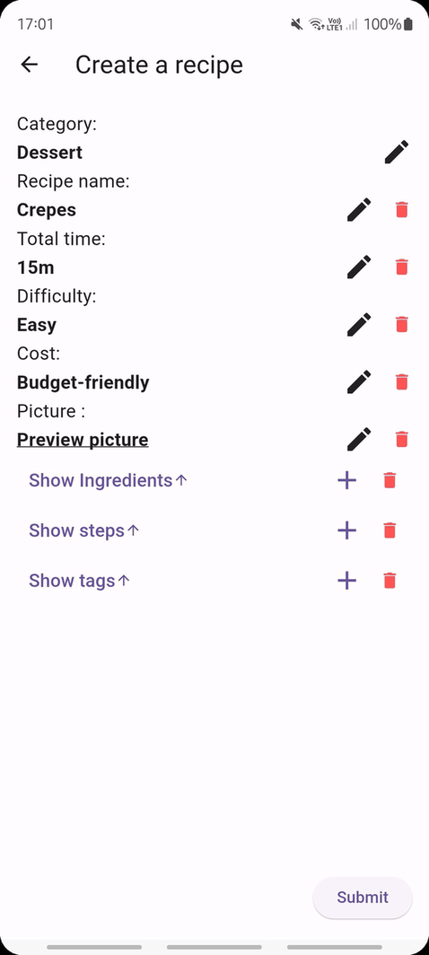 Cooky screenshot