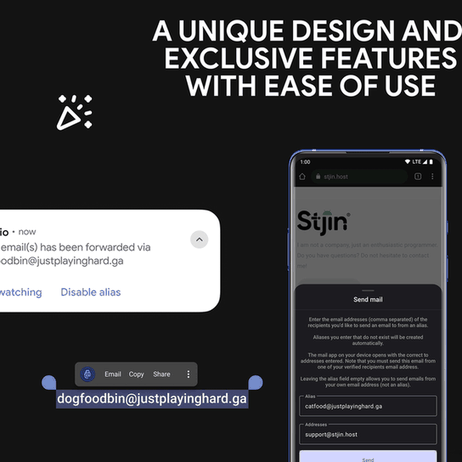 addy.io screenshot