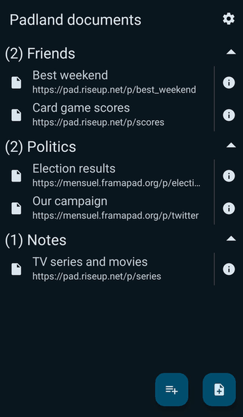 Padland screenshot