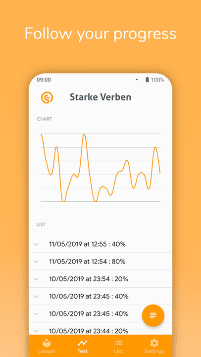 Starke Verben screenshot