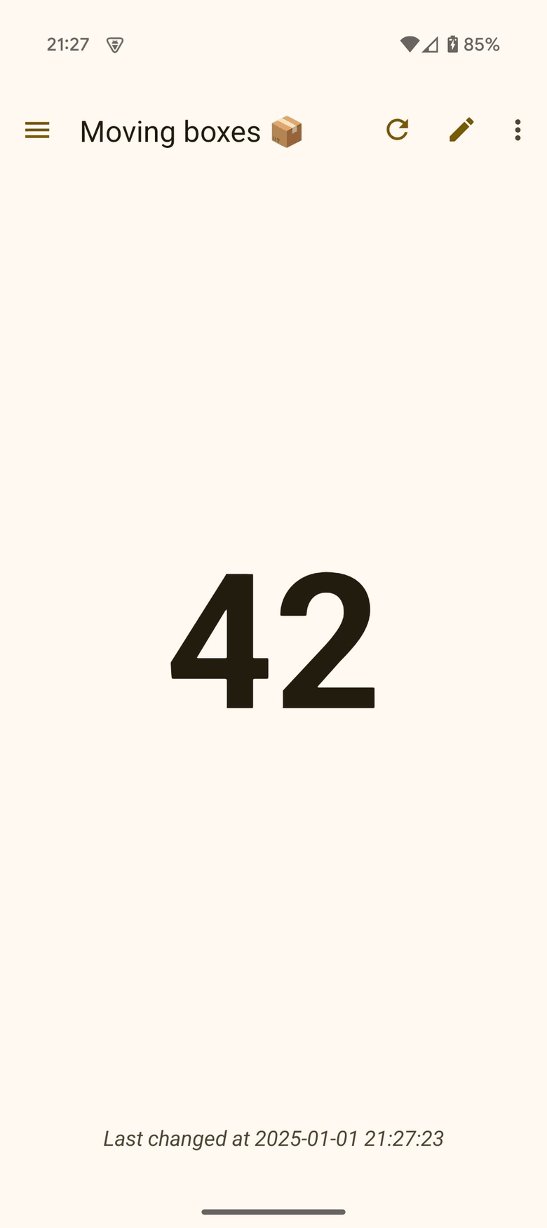 Counter screenshot