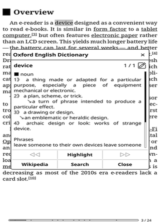 KOReader screenshot