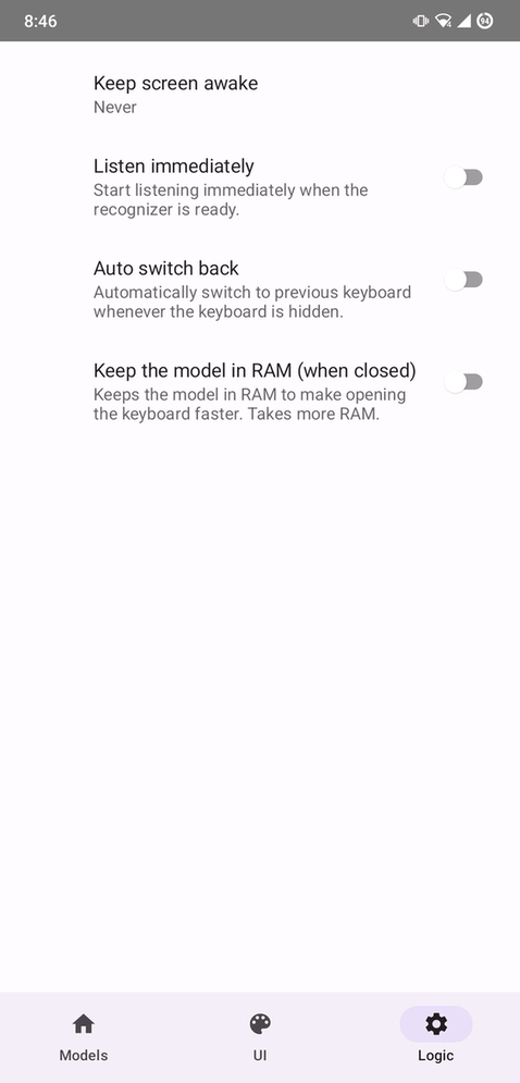 Sayboard screenshot
