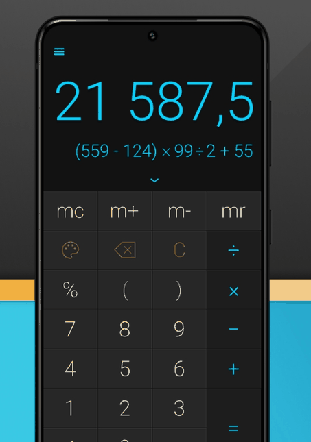 CALCU screenshot