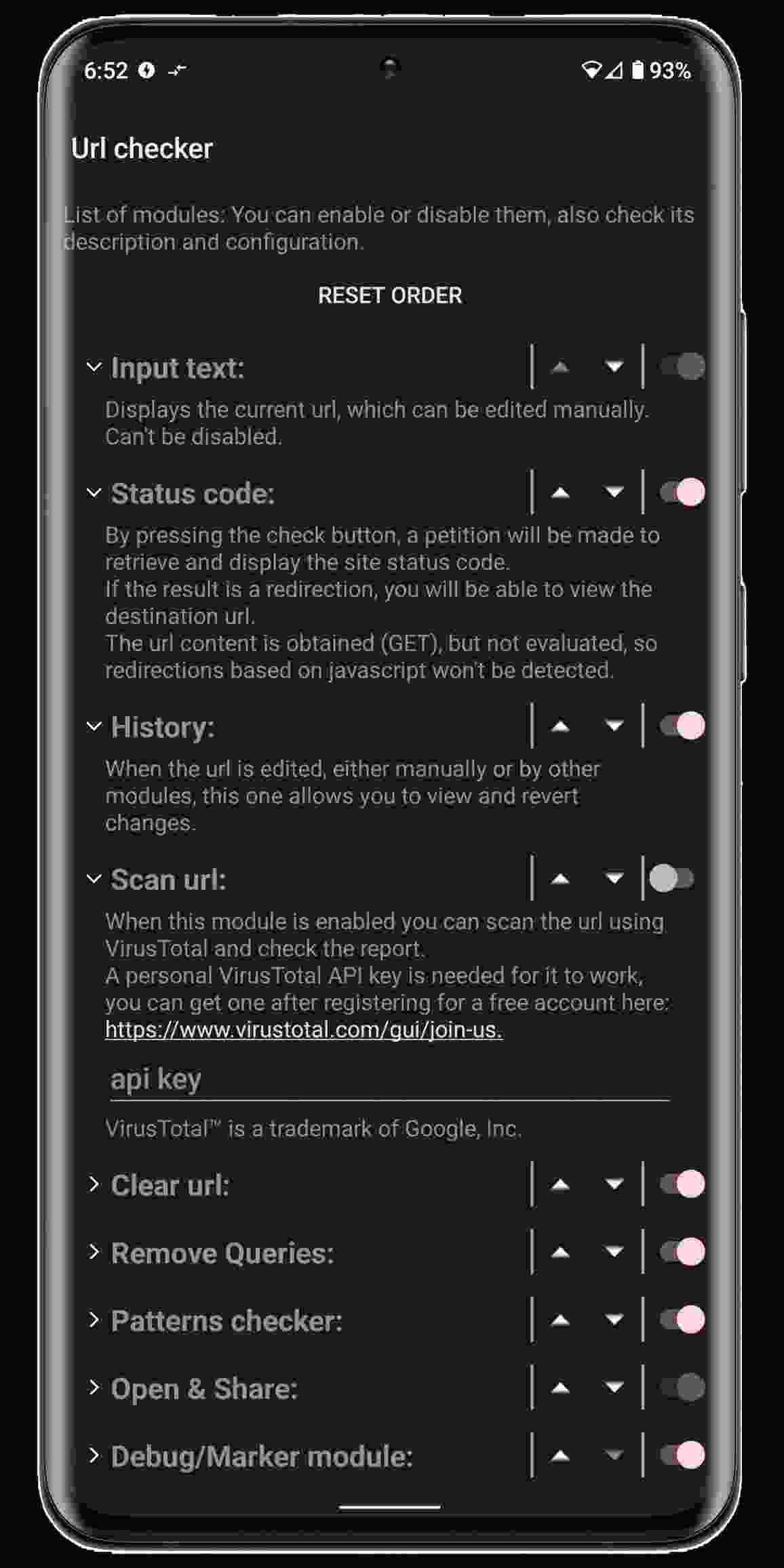 URLCheck screenshot
