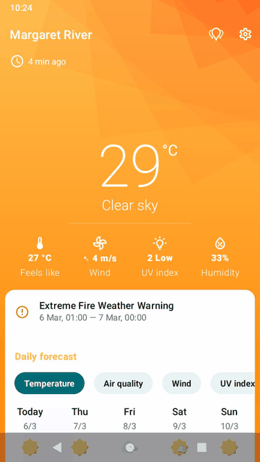 Breezy Weather screenshot