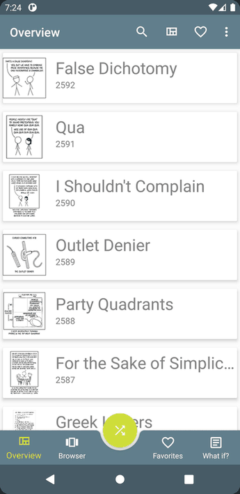 Easy Xkcd screenshot