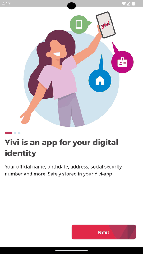 Yivi screenshot