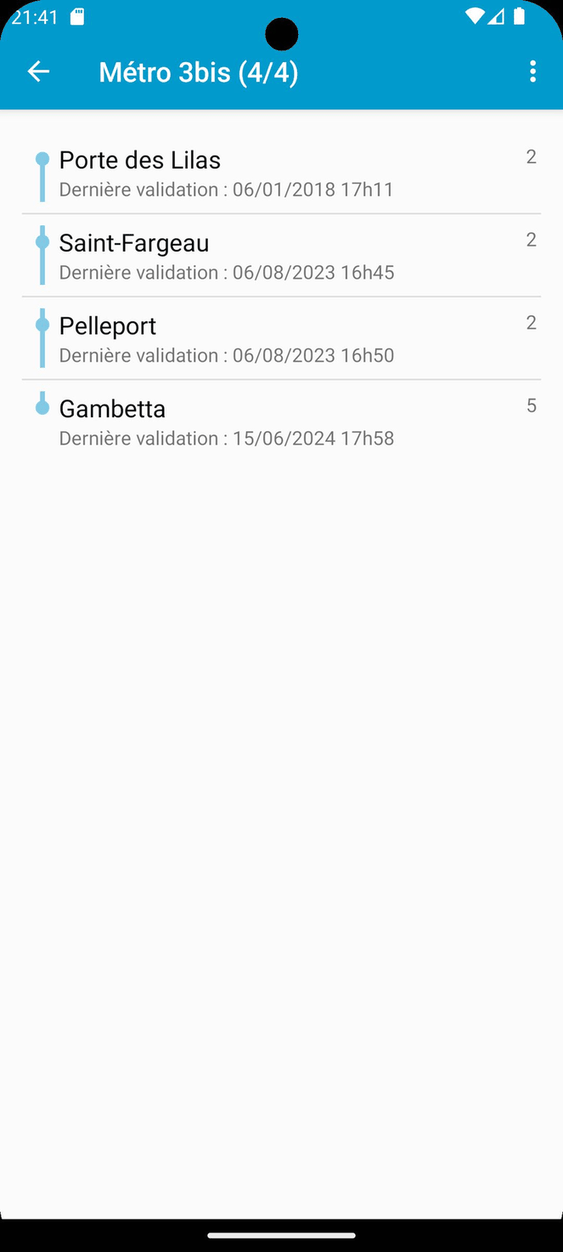 RailTrip screenshot