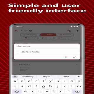 1List screenshot