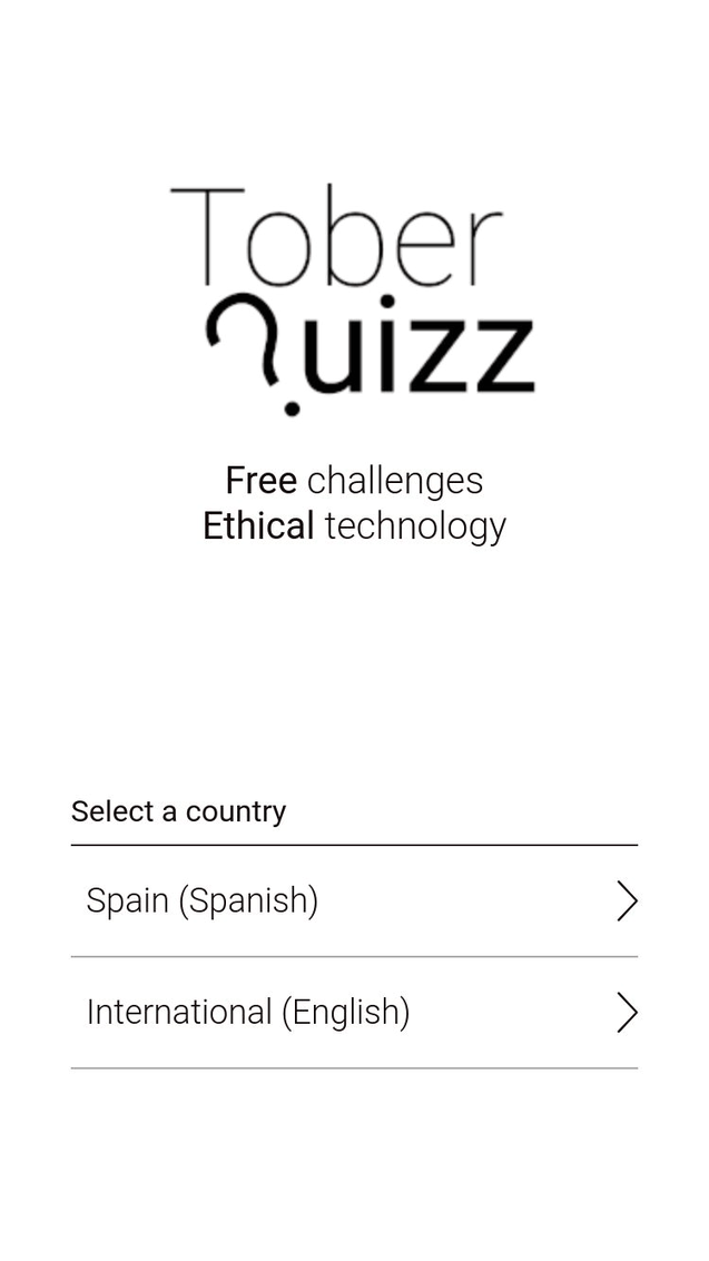 ToberQuizz screenshot