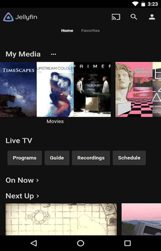 Jellyfin screenshot