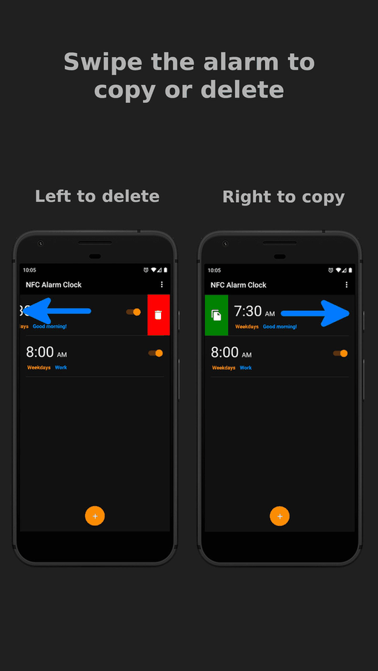 NFC Alarm Clock screenshot