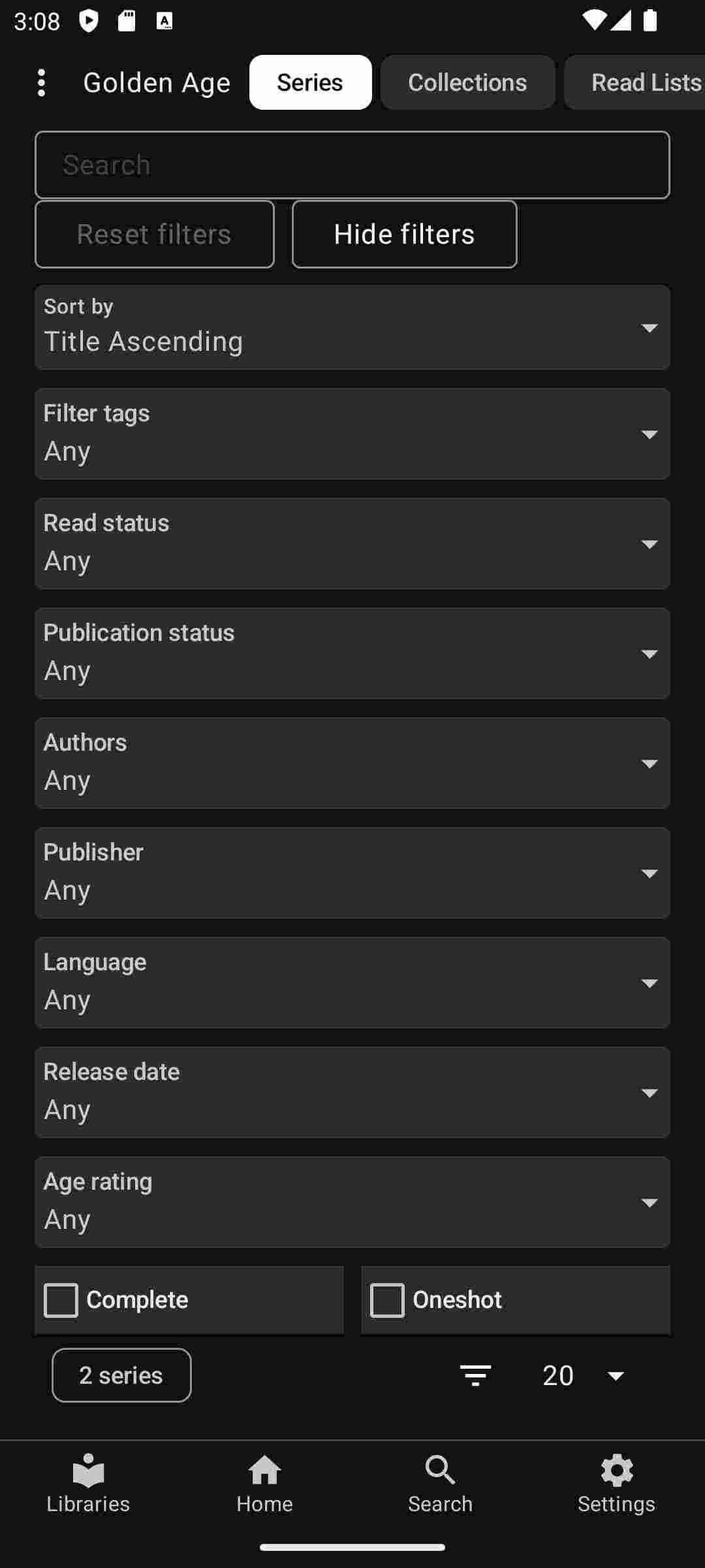 Komelia screenshot