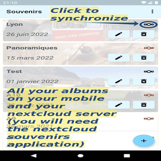 Souvenirs screenshot