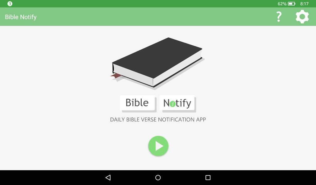 Bible Notify screenshot