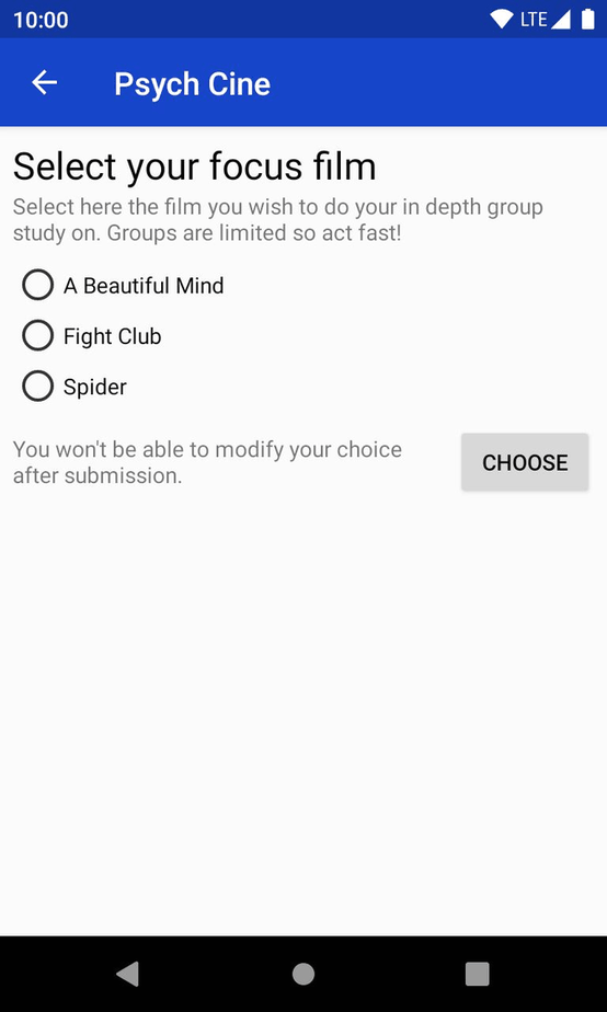 dawdle screenshot
