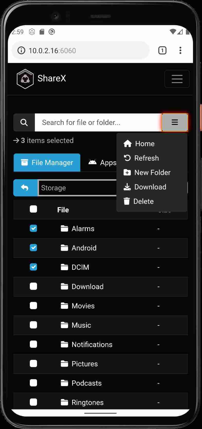 ShareX screenshot