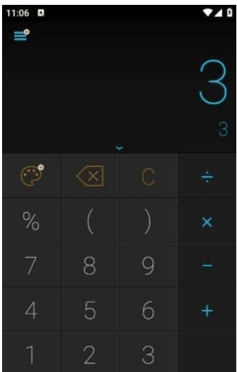 CALCU screenshot
