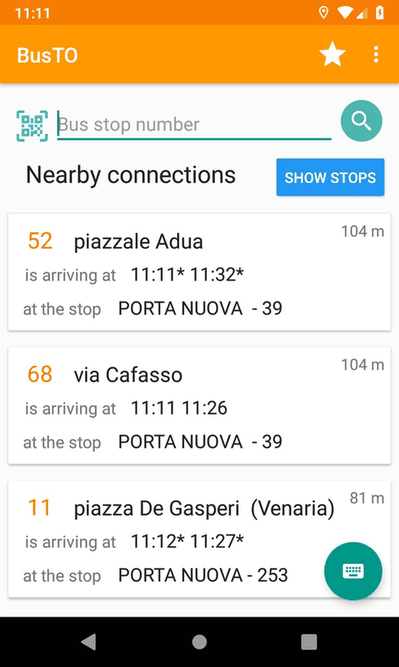 BusTO screenshot