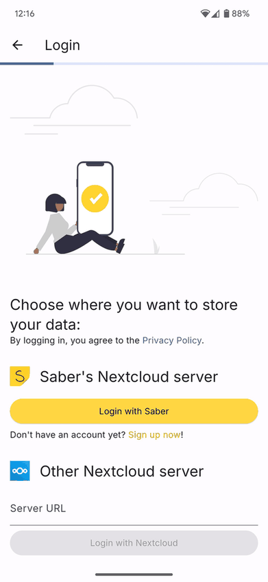 Saber screenshot