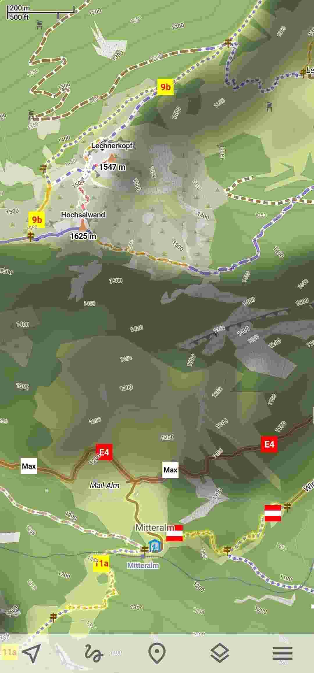 Trekarta screenshot