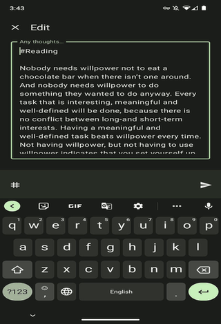 MoeMemos screenshot
