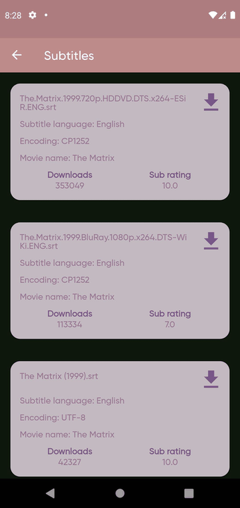 SubHub screenshot