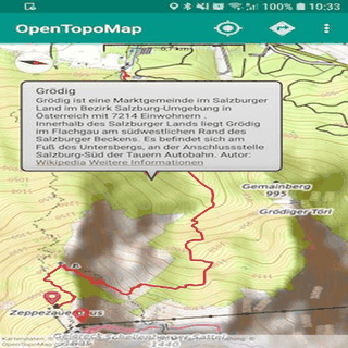 OpenTopoMap Viewer screenshot