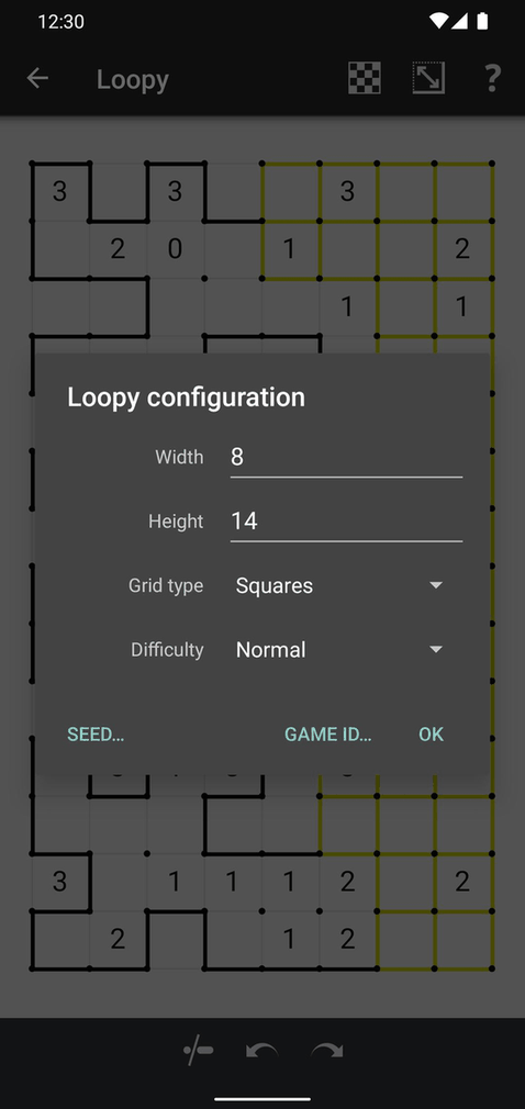 Simon Tatham's Puzzles screenshot