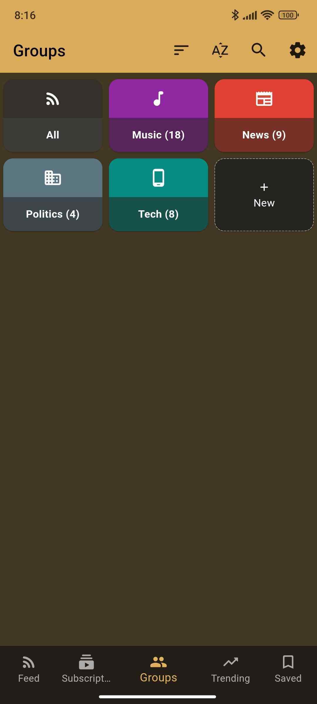 Squawker screenshot