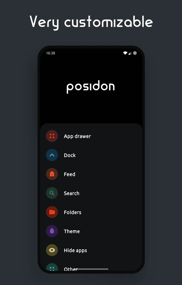 posidon launcher screenshot