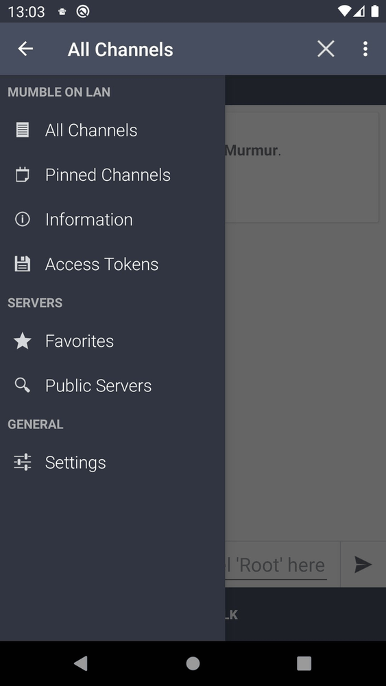 Mumla screenshot