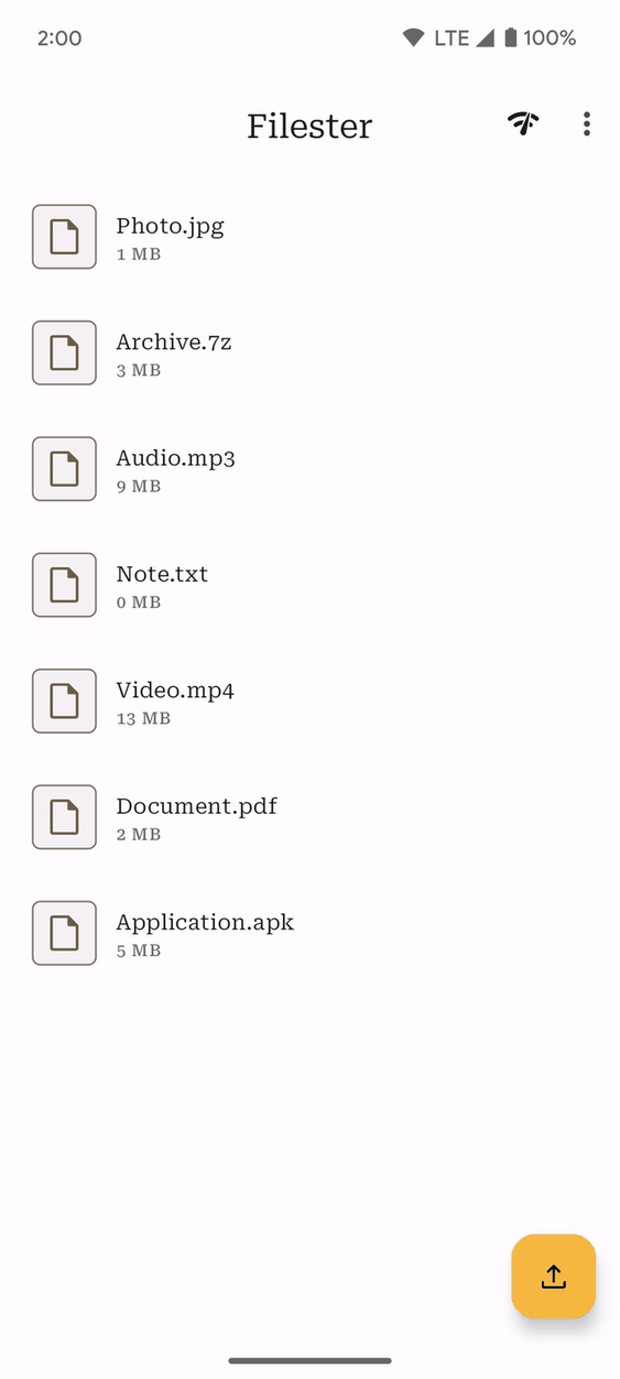 Filester screenshot