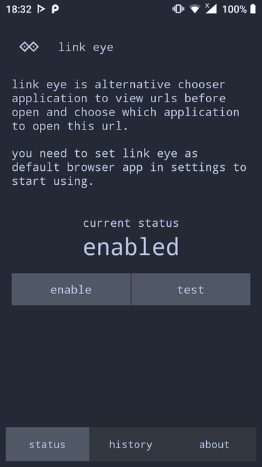 link eye screenshot