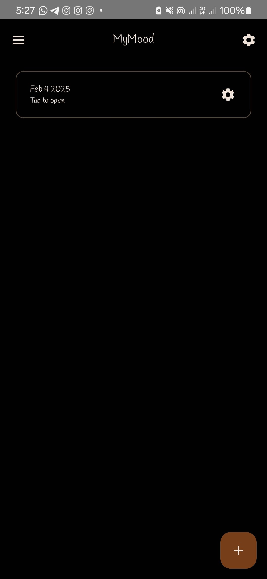 MyMood screenshot