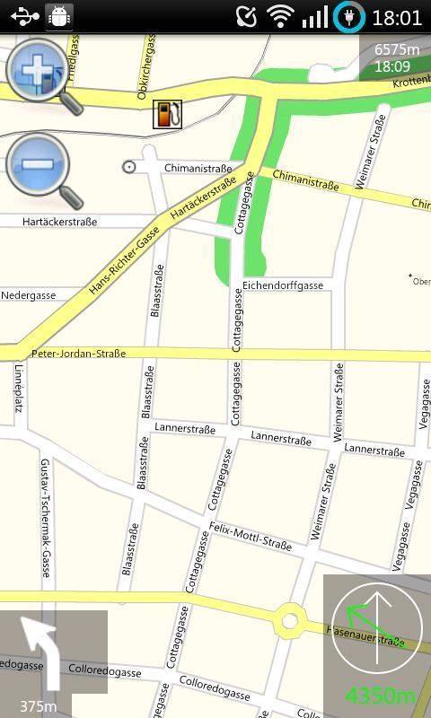 Navit screenshot